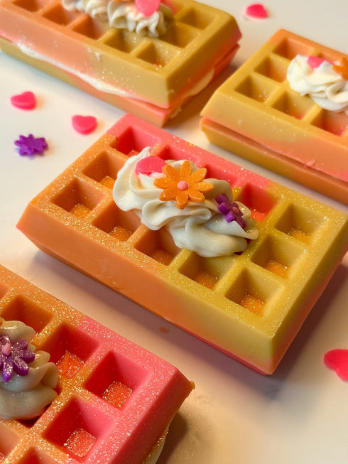 The Sass Bar Love is in Air Waffle Soap